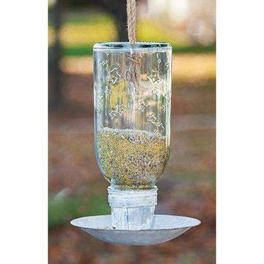 Mason Jar Bird Feeder - The Fox Decor